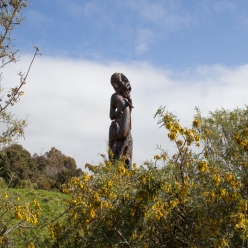 Statue at Karaka Point